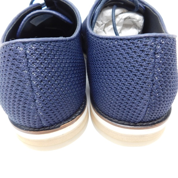 CALVIN KLEIN Men\'s Shoes Aggussie Derby Lace Up Casual Oxford Navy Size 11.5 NIB main image 10